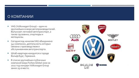 Автомобильный концерн Volkswagen Group в Российской федерации