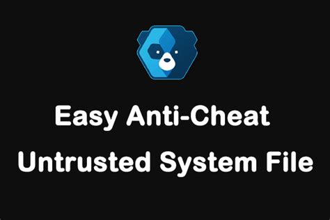 Альтернативные методы устранения затруднений при запуске системы easy anti cheat