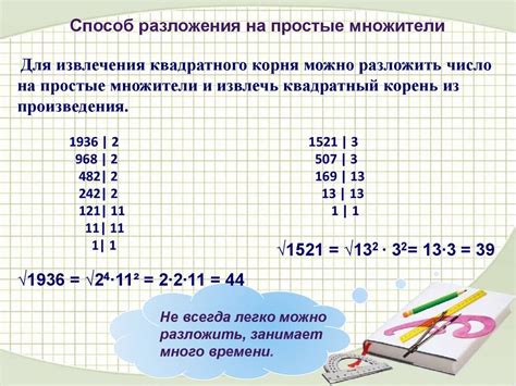 Альтернативные способы вычисления квадратного корня из 0,09