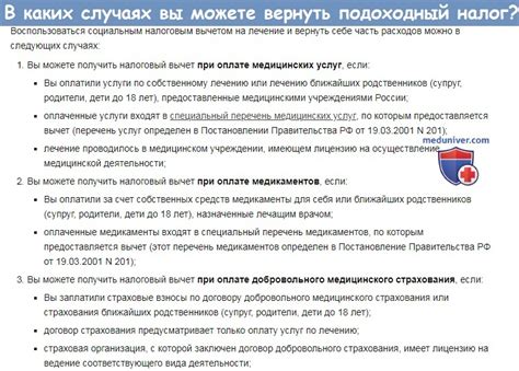 Анализ возможных документов для получения средств