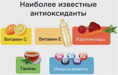 Антиоксиданты и защита от свободных радикалов