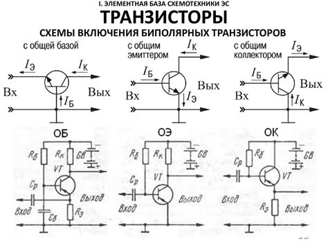 База транзистора: функции при управлении током и усилении сигнала