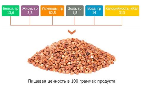 Белковое содержание в гречке и макаронах