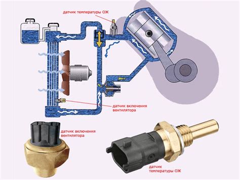 Важность точного расположения датчика охлаждающей жидкости для надлежащей работы двигателя