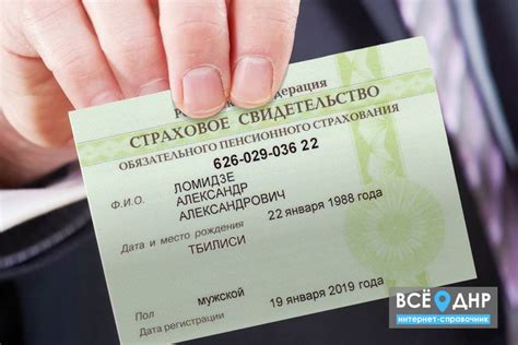 Важные документы для замены СНИЛС: что необходимо предоставить