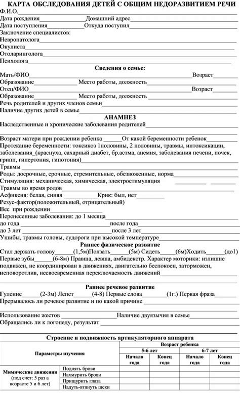 Важные места для обследования в начале поиска