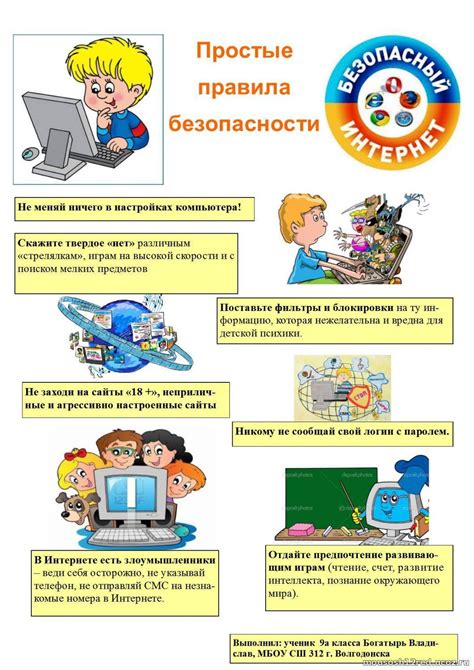 Важные правила безопасности в сети для учеников 4 класса