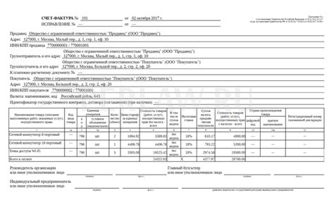 Важные рекомендации по корректному заполнению счета-фактуры