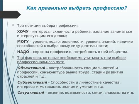 Взаимосвязь между словами, пониманием общества и развитием профессионального пути