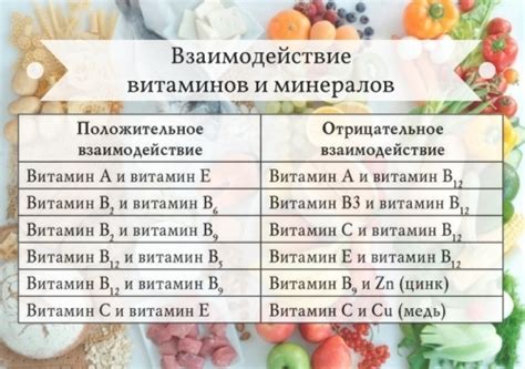 Витамины и минералы: значимость микроэлементов для поддержания жизнедеятельности организмов