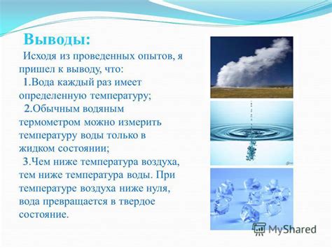 Влияние непитательной воды на состояние водорослей