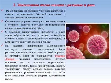 Возможная связь с развитием определенных раковых заболеваний