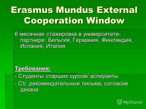 Возможности обучения за рубежом: международный опыт