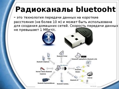 Возможности передачи данных через беспроводной интерфейс Bluetooth