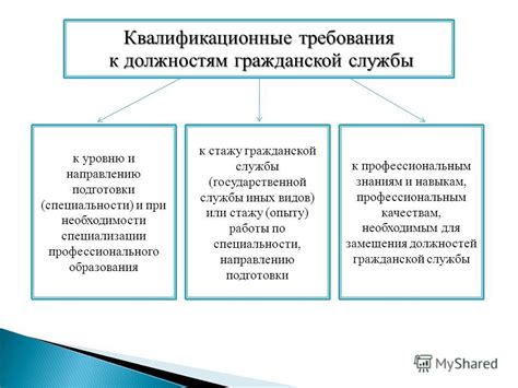 Возможности работы в рамках гражданской службы