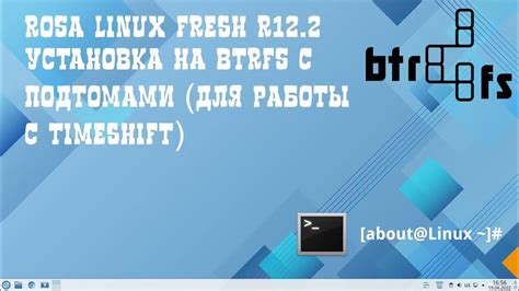 Возможности работы с снимками btrfs на различных операционных системах