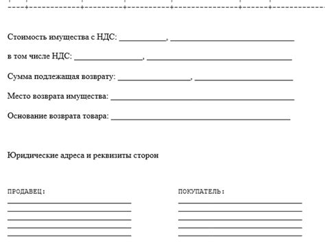 Возможные варианты возврата товара, если он не устроил покупателя