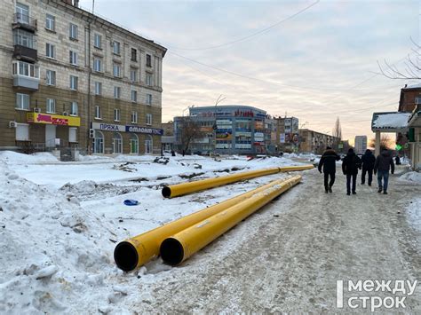 Въезды во дворы и проездные части