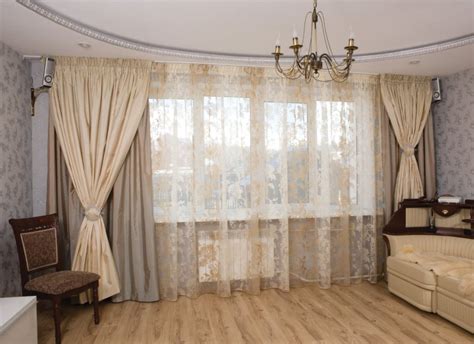Выбор между кухонной шторой и тюлью: создание атмосферного комфорта
