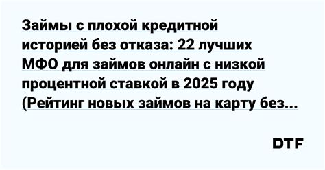 Выбор наилучшего варианта для получения кредита с низкой процентной ставкой