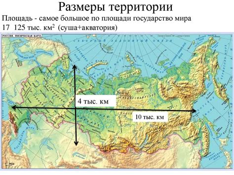 Географическое положение России на глобусе