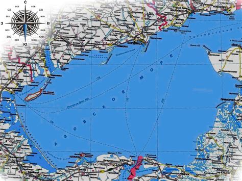 Географическое положение и воздействие Азовского моря