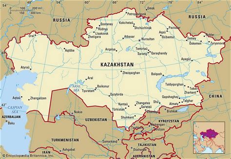 География Семипалатинского комплекса в Казахстане