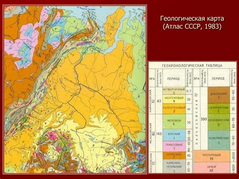 Геологическая история просторов Индоганской равнины