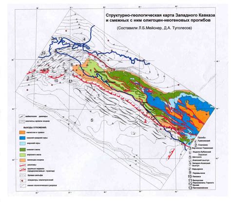 Геологическое строение бассейна Дона