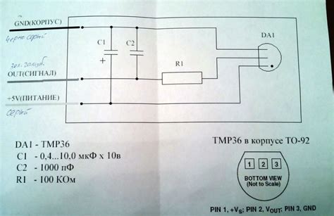 Главные точки расположения датчика давления на газоне Некст