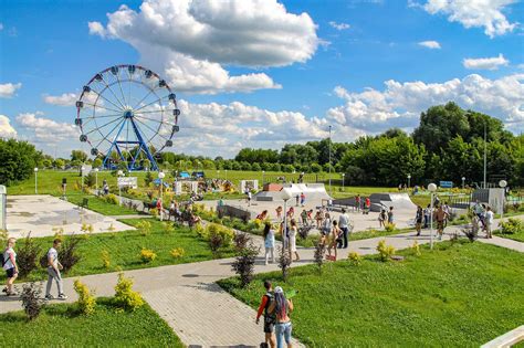 Городской парк: уникальное пространство для развлечений и удовольствий с детьми