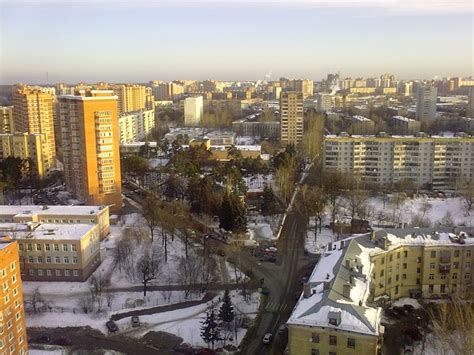 Город Одинцово: особенности климата и последствия заморозков