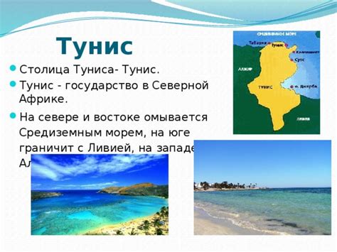 Граничащий с Средиземным морем: Тунис и его прибрежные районы