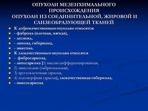 Диагностические методы и инструменты для выявления жировой опухоли