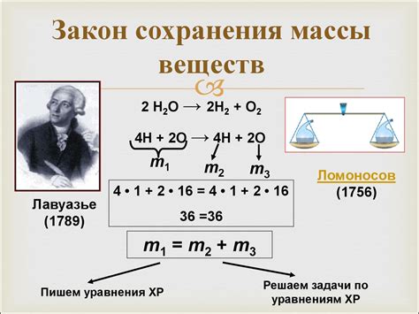 Законы сохранения массы в физике: фундаментальные принципы сохранения вещества