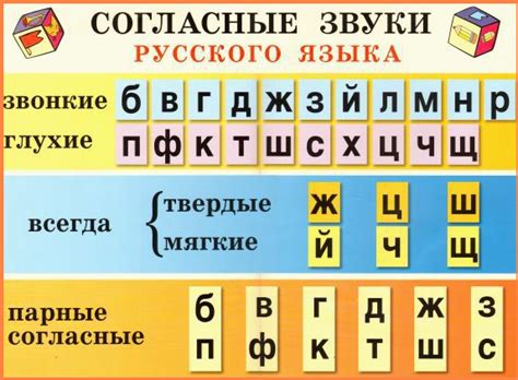 Звучащие и не звучащие согласные: отличия и иллюстрации