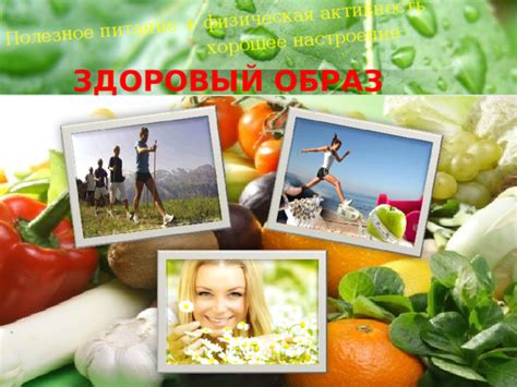 Здоровый образ жизни: физическая активность и питание