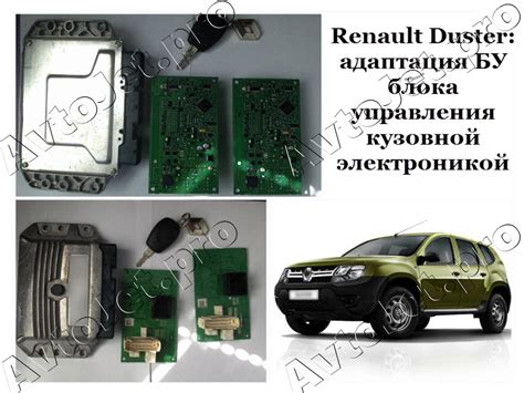 Значение знания местонахождения диагностической колодки в автомобиле Renault Duster