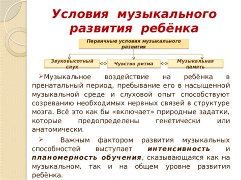 Значимость развития музыкальной слуховой системы для вокального искусства