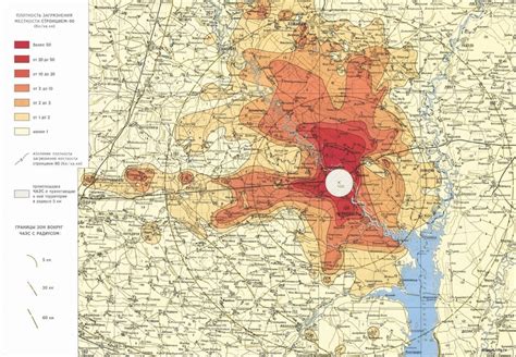 Изменение границ вокруг территории смертельной зоны Чернобыля