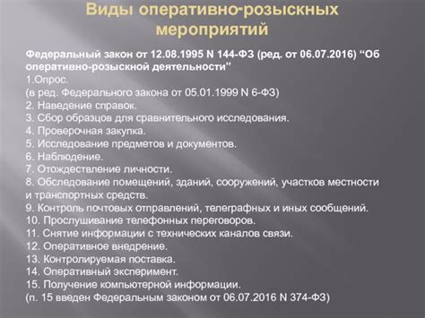 Изменения в использовании телефонных звонков в оперативно-розыскной деятельности