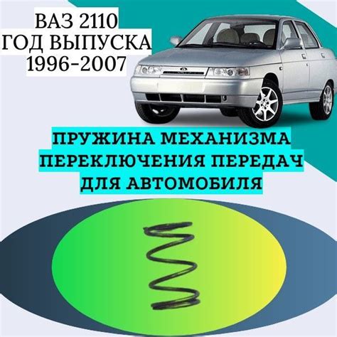 Изучение принципа функционирования механизма фиксации передач автомобиля ВАЗ 2110