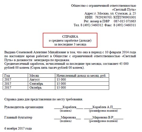 Информация о доходах, независимо распределенных