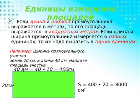 Использование квадратных уравнений для определения площади прямоугольного участка земли