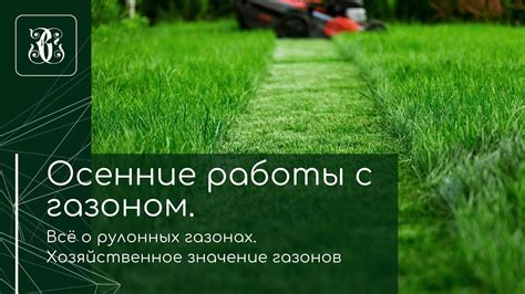 Использование схемы или руководства для работы с газоном следующего поколения