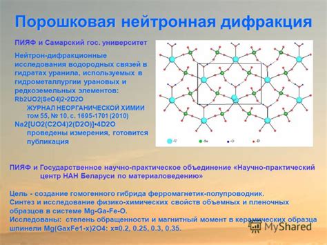 Исследования в области водородных связей в муравьиной кислоте