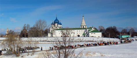 Исторический центр Суздаля - восторг и вдохновение для новогоднего праздника