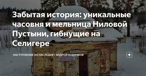 Историческое обозрение Ниловой пустыни на уединенном Селигере