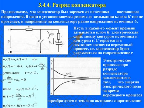 Источник тока в действии: от заряда до разряда