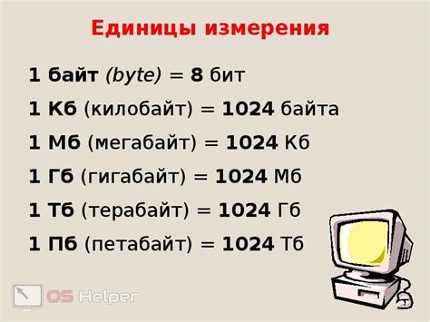 Килобайт (КБ), мегабайт (МБ), гигабайт (ГБ) - привычные величины